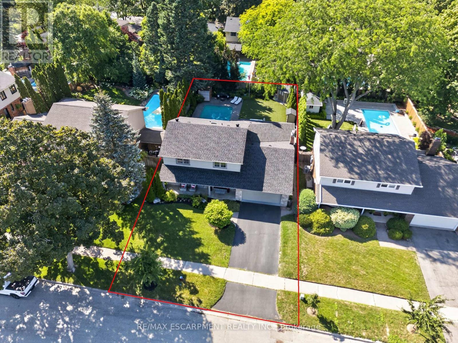 65' x 132' (mature) lot - 4461 Tremineer Avenue, Burlington, ON - Outdoor