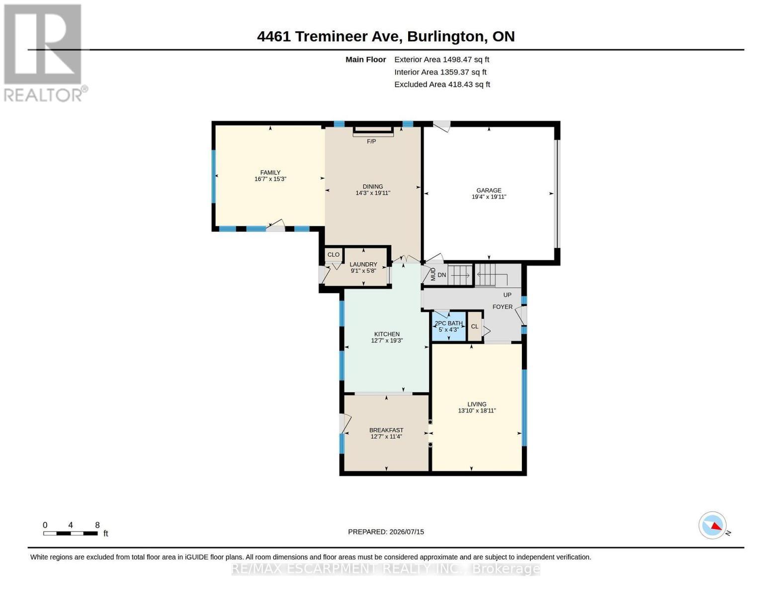 Main level - 4461 Tremineer Avenue, Burlington, ON - Other