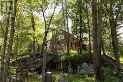 front of home -