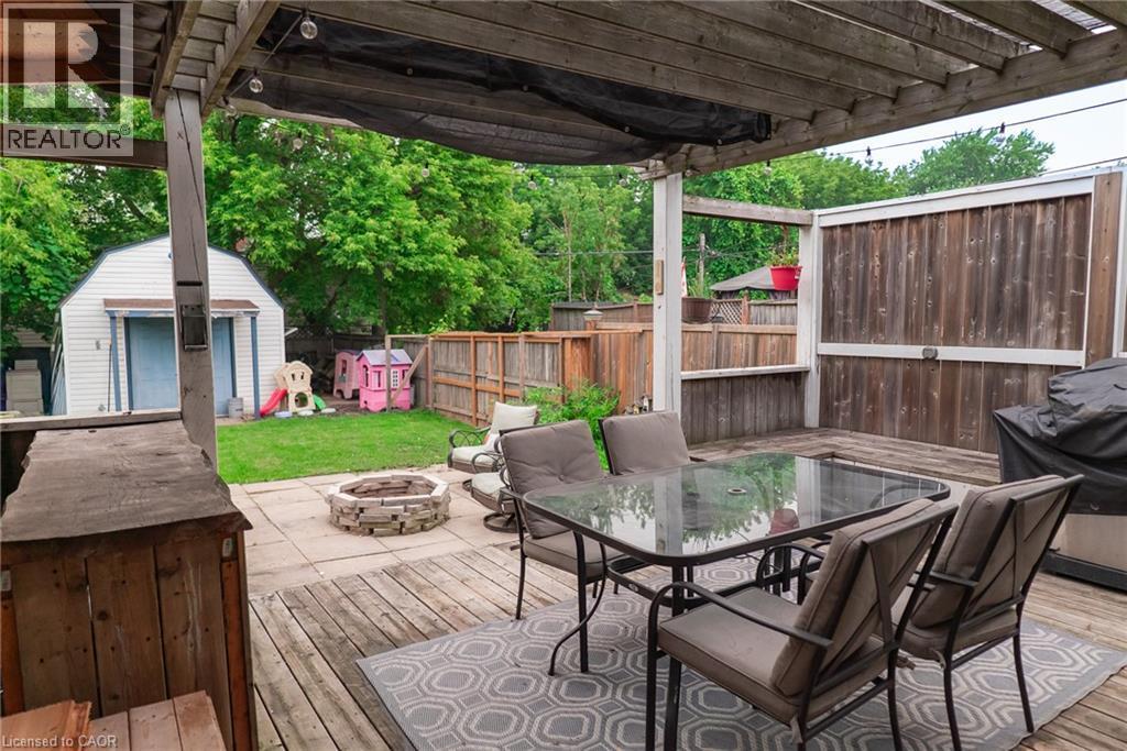 717 Knox Avenue, Hamilton, ON - Outdoor With Deck Patio Veranda With Exterior