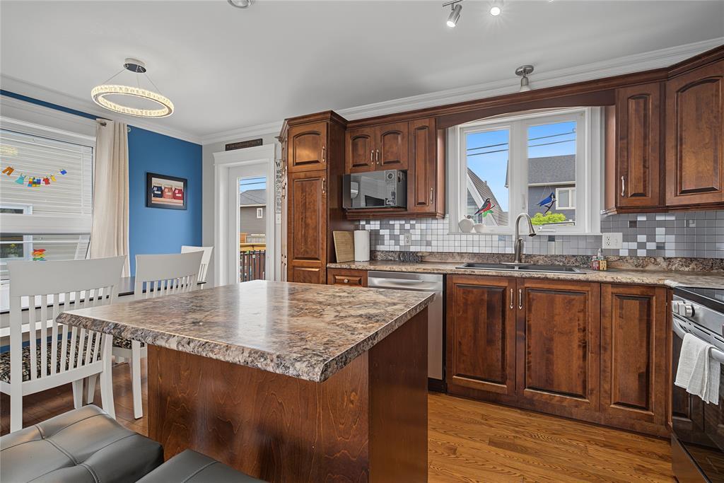 51 Croydon Street, Paradise, NL - Indoor Photo Showing Kitchen With Double Sink