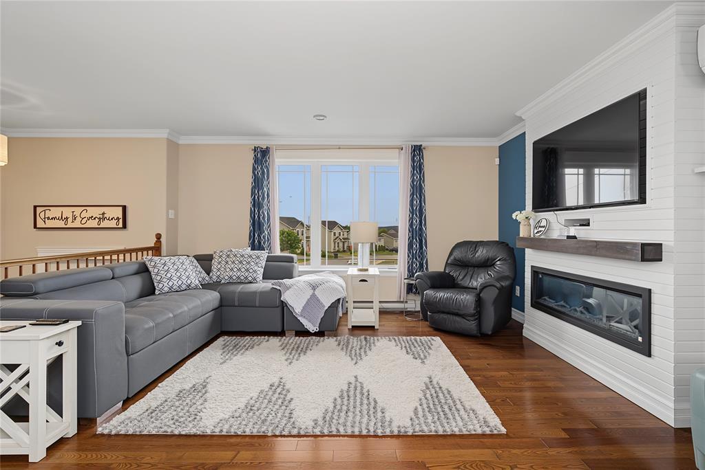 51 Croydon Street, Paradise, NL - Indoor Photo Showing Living Room With Fireplace