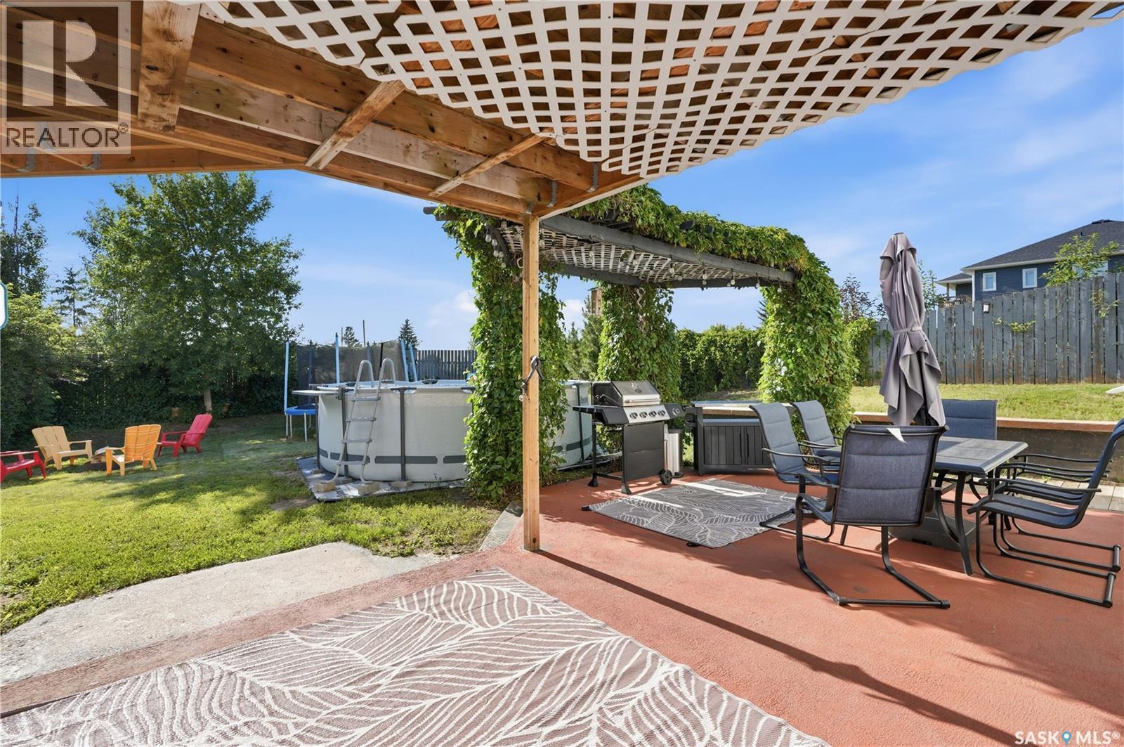 308 3Rd Street W, Delisle, SK - Outdoor With Deck Patio Veranda