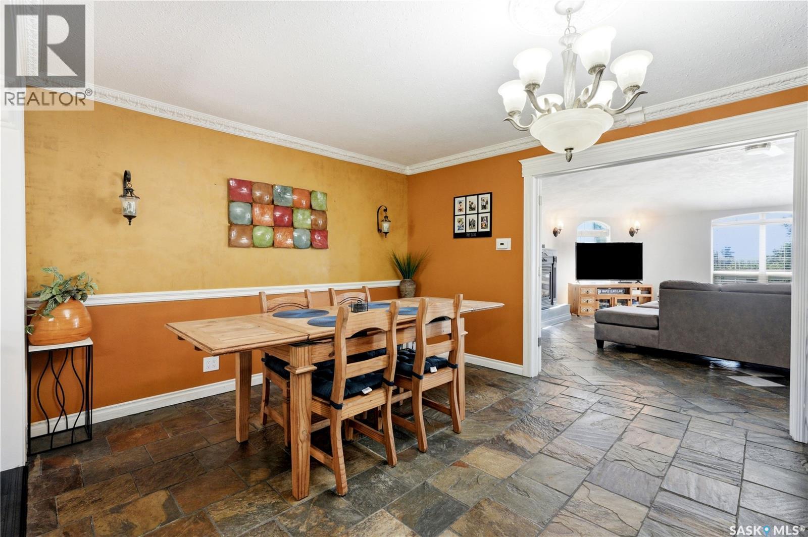 308 3Rd Street W, Delisle, SK - Indoor Photo Showing Dining Room