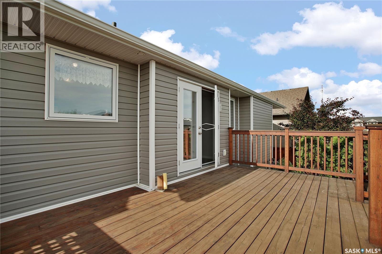 412 Lyle Crescent, Warman, SK - Outdoor With Deck Patio Veranda With Exterior