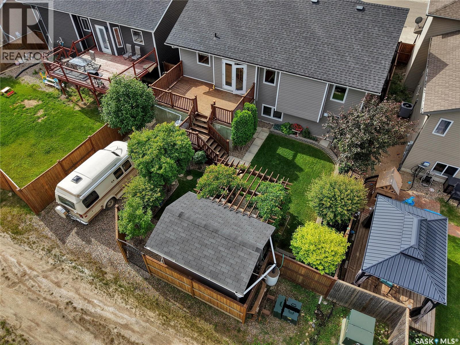 412 Lyle Crescent, Warman, SK - Outdoor With Deck Patio Veranda With Exterior