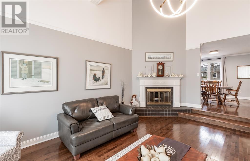 52 Mountbatten Drive, St. John'S, NL - Indoor Photo Showing Living Room With Fireplace