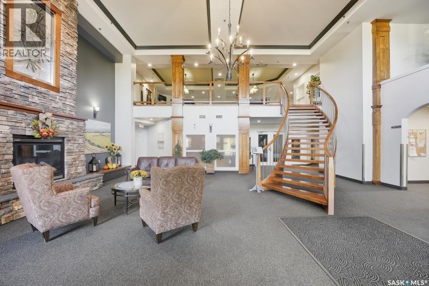 217 1010 Ruth Street E, Saskatoon, SK - Indoor With Fireplace