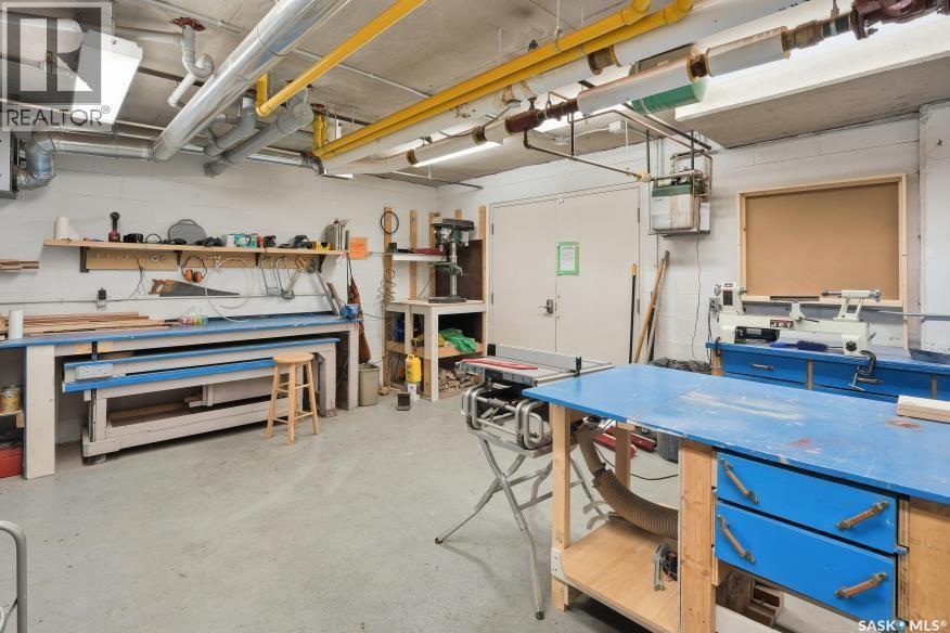 217 1010 Ruth Street E, Saskatoon, SK - Indoor Photo Showing Garage
