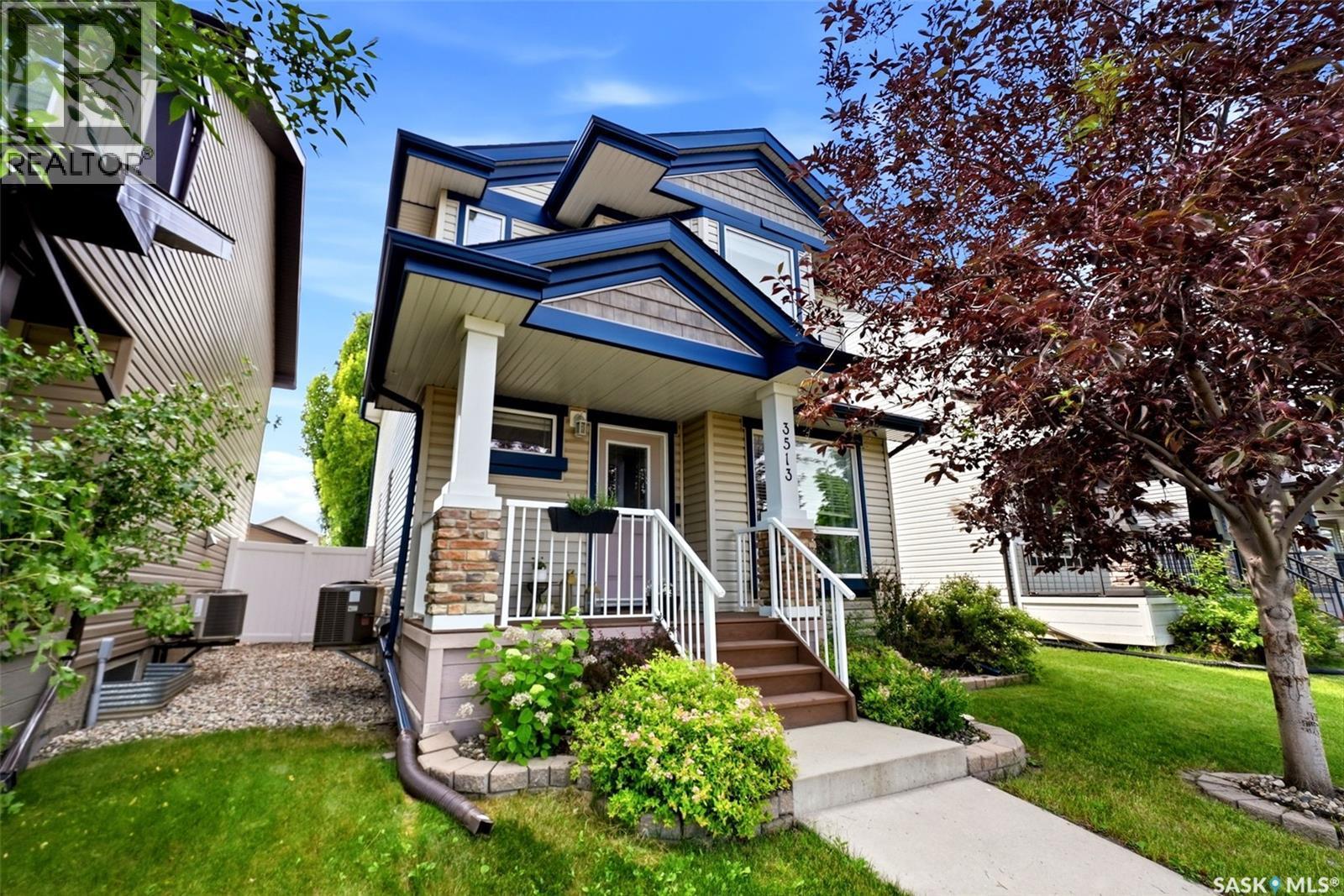 3513 Green Bank Road, Regina, SK - Outdoor With Deck Patio Veranda With Facade