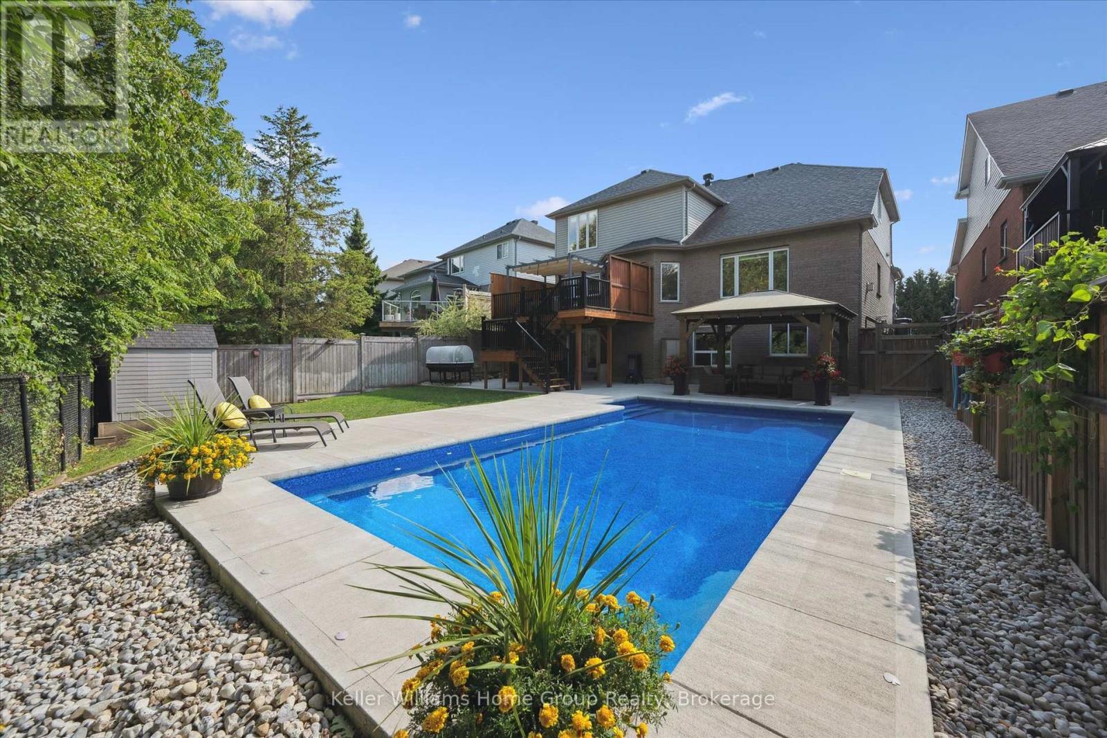 294 Farley Drive, Guelph (Pineridge/Westminster Woods), ON - Outdoor With In Ground Pool With Backyard