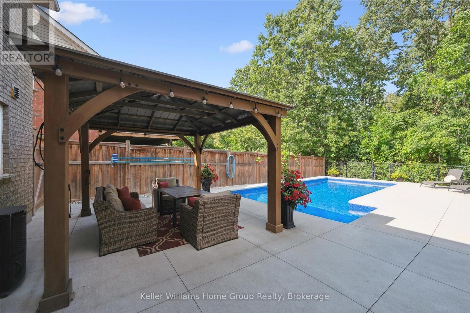 294 Farley Drive, Guelph (Pineridge/Westminster Woods), ON - Outdoor With In Ground Pool With Deck Patio Veranda