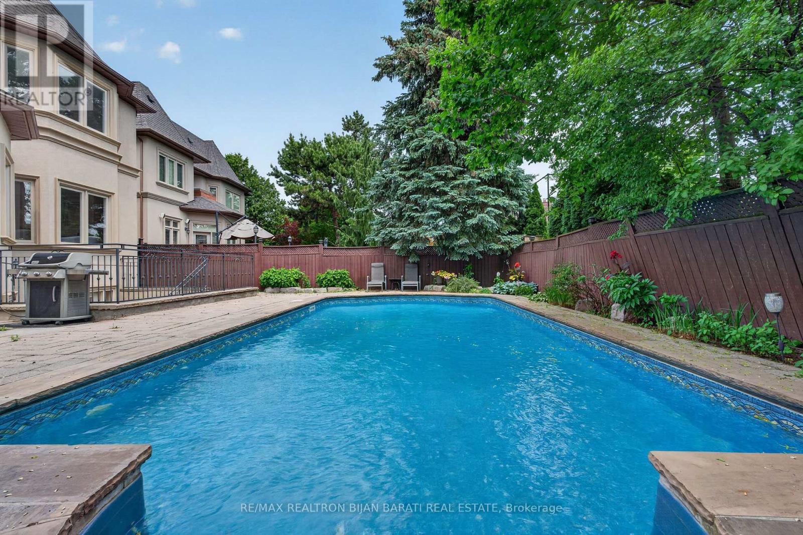 291 Byng Avenue, Toronto, ON - Outdoor With In Ground Pool With Deck Patio Veranda With Backyard