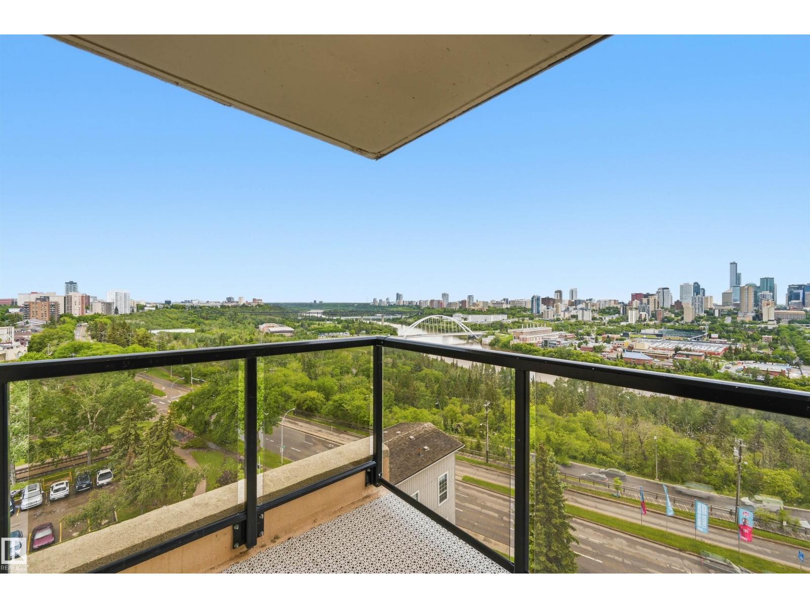 #1101 10149 Saskatchewan Dr Nw, Edmonton, AB - Outdoor With Balcony With View With Exterior
