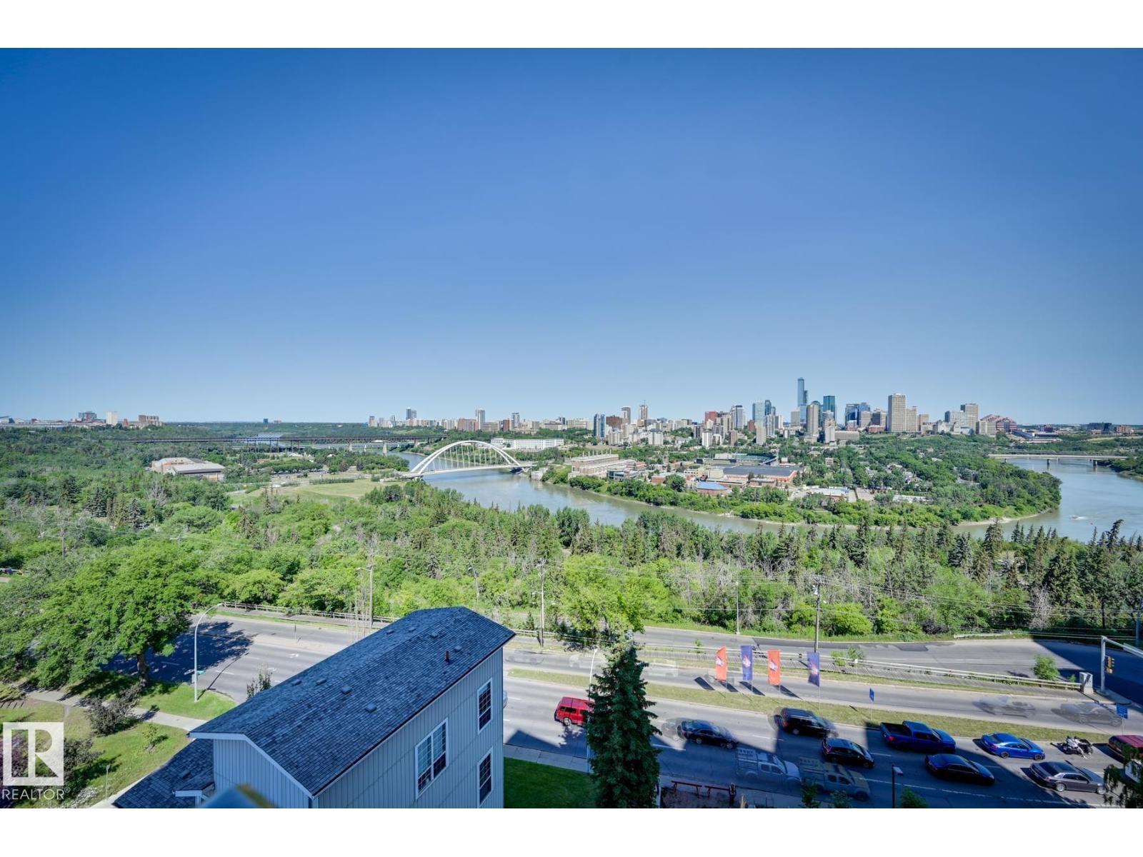 #1101 10149 Saskatchewan Dr Nw, Edmonton, AB - Outdoor With View