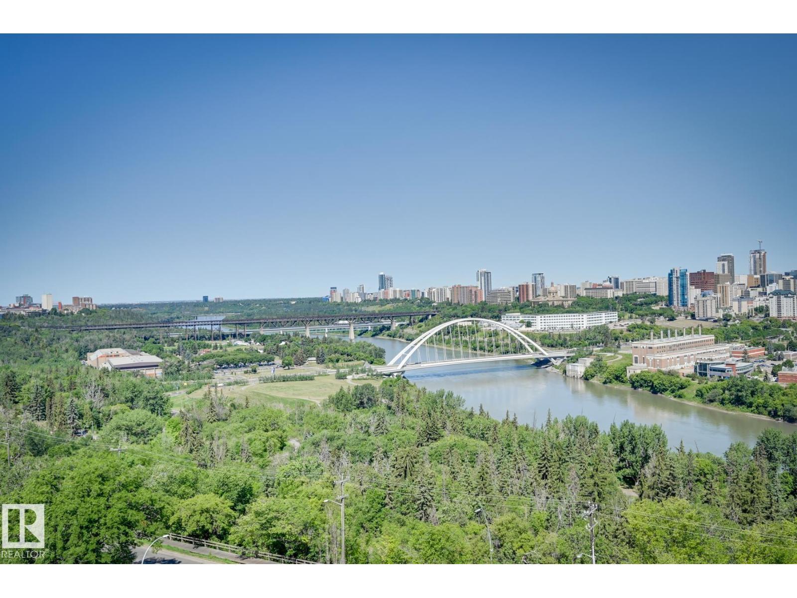 #1101 10149 Saskatchewan Dr Nw, Edmonton, AB - Outdoor With View