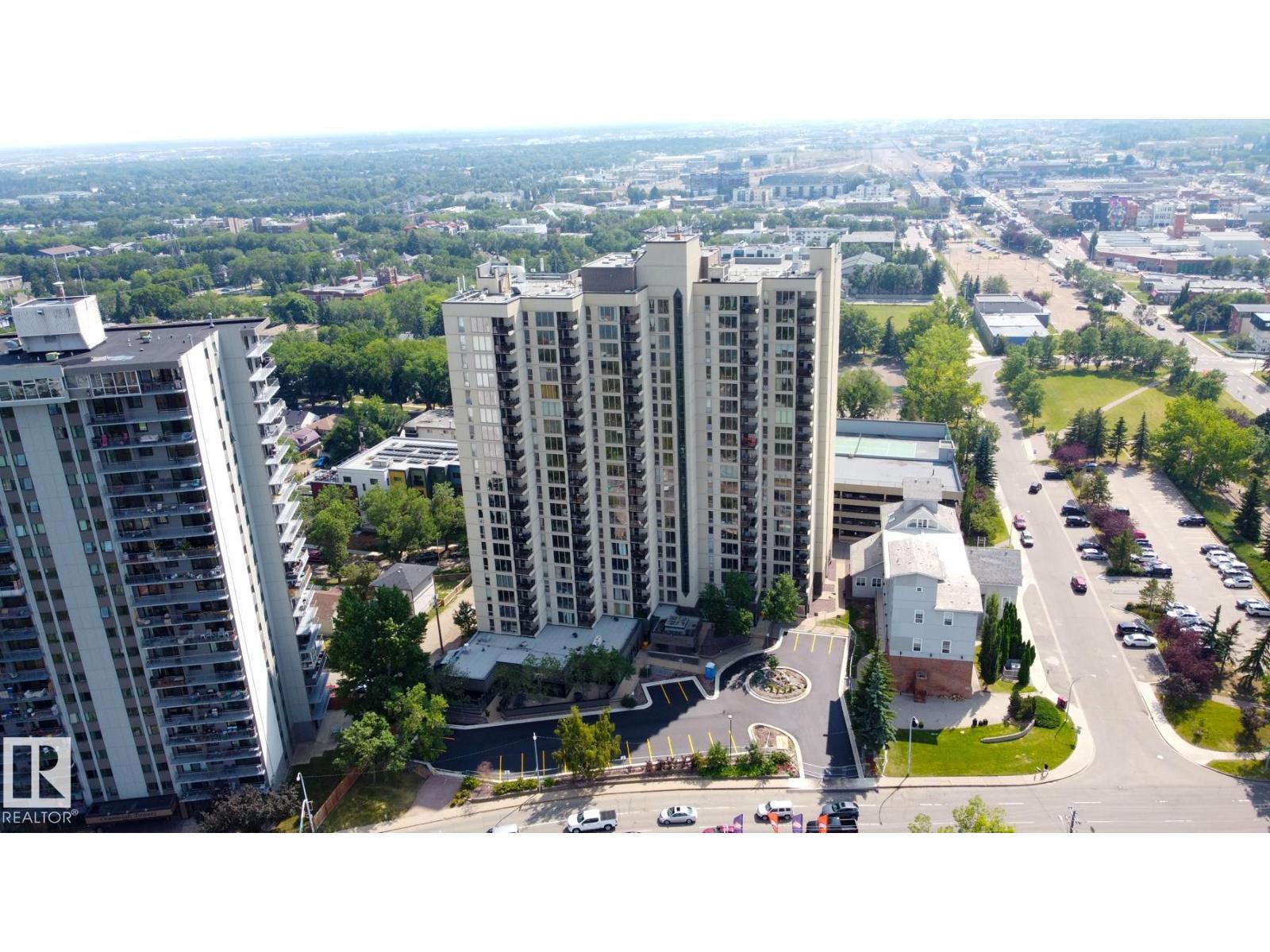 #1101 10149 Saskatchewan Dr Nw, Edmonton, AB - Outdoor With View