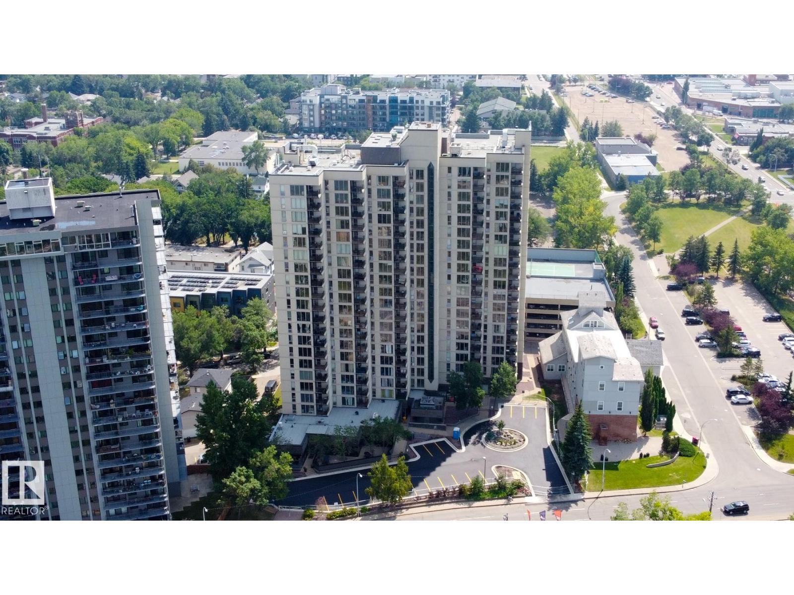 #1101 10149 Saskatchewan Dr Nw, Edmonton, AB - Outdoor With View