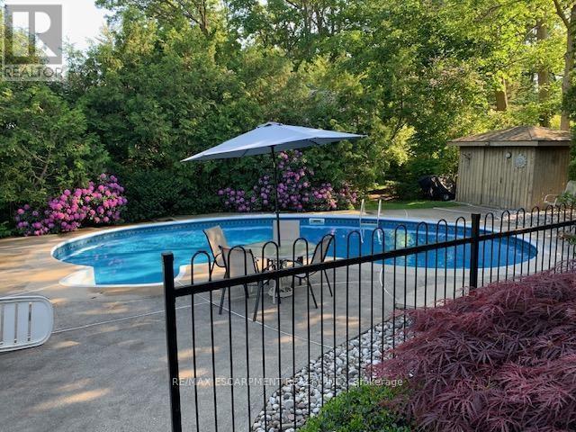 6 Summit Circle, Norfolk, ON - Outdoor With In Ground Pool With Backyard