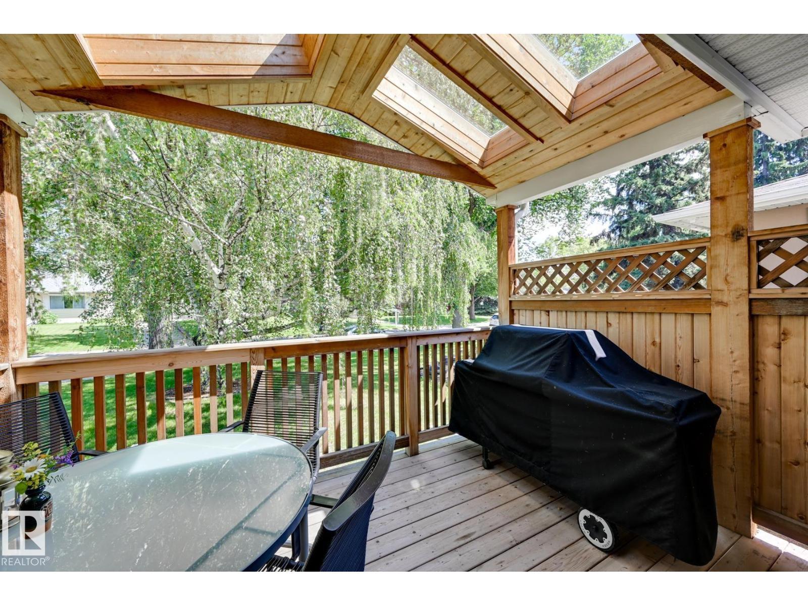 13503 106A Av Nw, Edmonton, AB - Outdoor With Deck Patio Veranda With Exterior