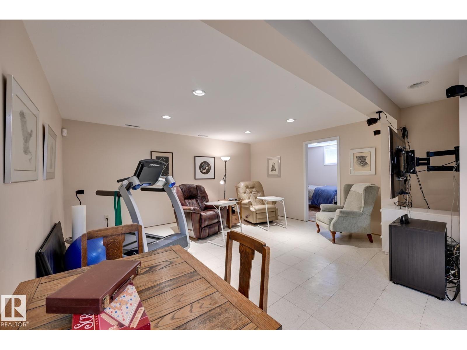 13503 106A Av Nw, Edmonton, AB - Indoor Photo Showing Gym Room