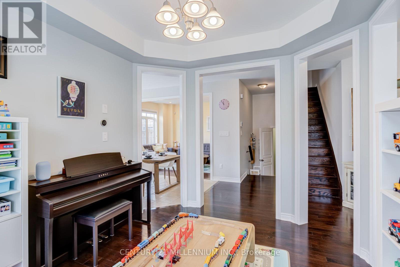 36 Platform Crescent, Brampton, ON - Indoor With Fireplace