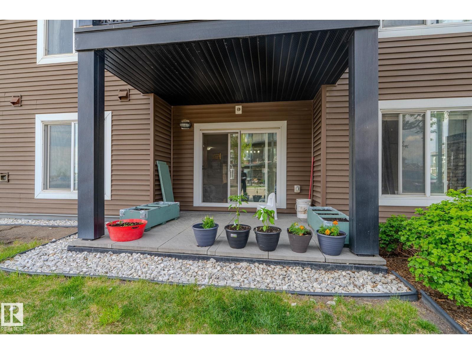 #107 142 Ebbers Bv Nw, Edmonton, AB - Outdoor With Deck Patio Veranda