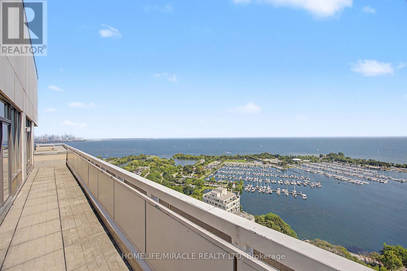 2603 - 2269 Lakeshore Boulevard W, Toronto, ON - Outdoor With Body Of Water With View