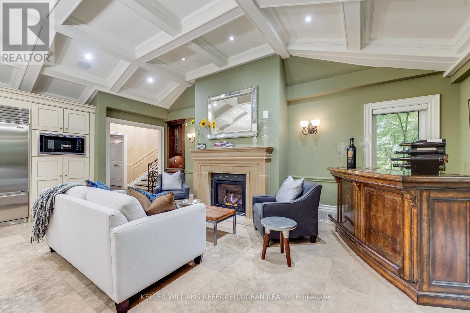 11 Country Club Drive, Toronto, ON - Indoor With Fireplace