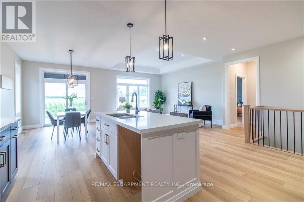 to-be-buit -Josie Model (for illustration only) - 96 Craddock Boulevard, Haldimand, ON - Indoor Photo Showing Kitchen With Double Sink
