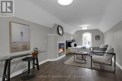 2nd Floor Bedroom with Gas Fireplace - 