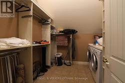 Large Closet with Laundry -