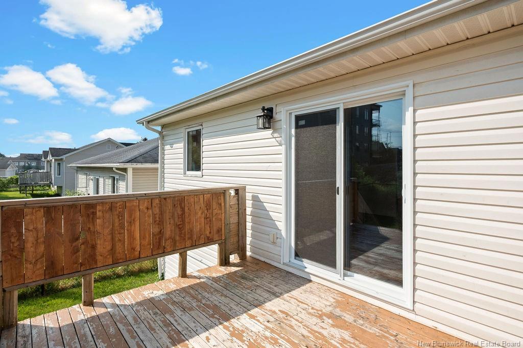 69-71 Hemmer Jane Dr, Moncton, NB - Outdoor With Deck Patio Veranda With Exterior