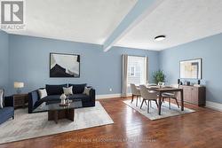 digitally staged with different furniture styles - 