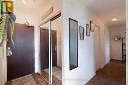 Mirror Panel Closet In the Foyer - 