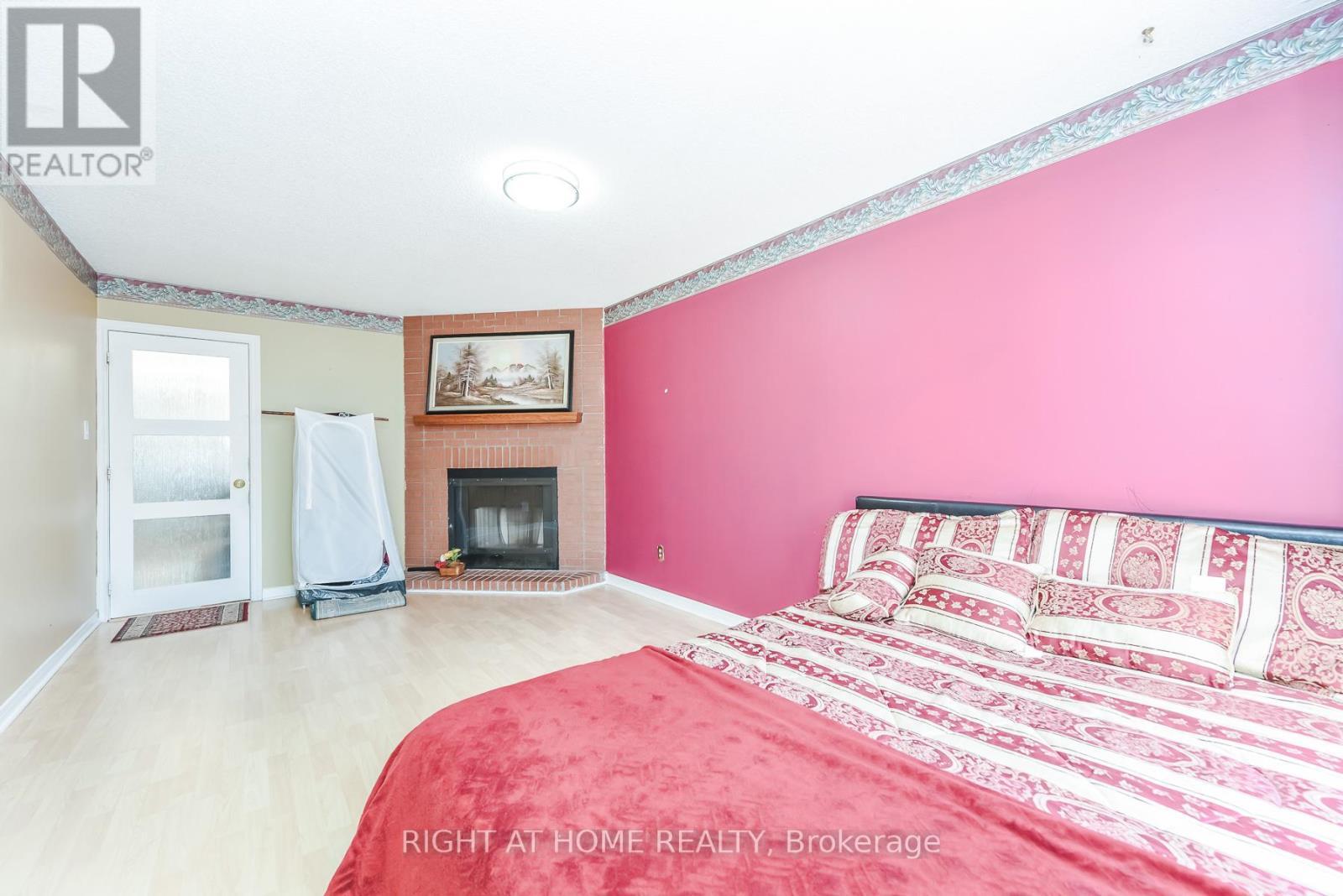 379 Wallenberg Crescent, Mississauga, ON - Indoor Photo Showing Bedroom With Fireplace