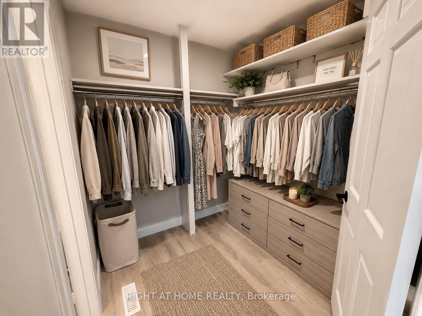 Virtually Staged - 24 - 7 Vale Carse Way, Toronto, ON - Indoor With Storage