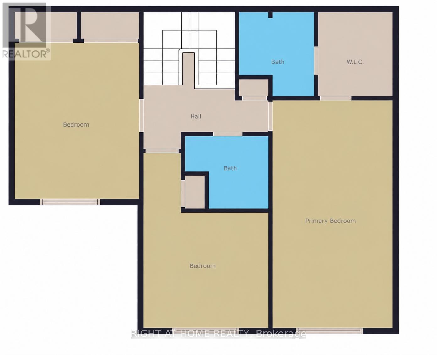 2nd Floor Floor Plan - 24 - 7 Vale Carse Way, Toronto, ON - Other
