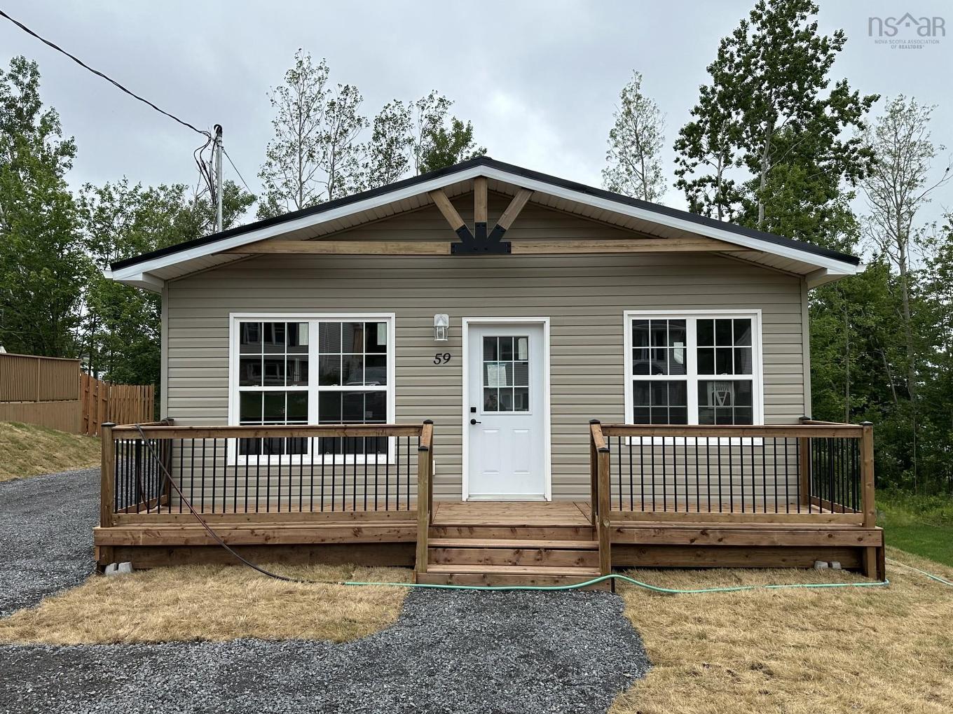 59 Fourteenth Street, Trenton, NS - Outdoor With Deck Patio Veranda