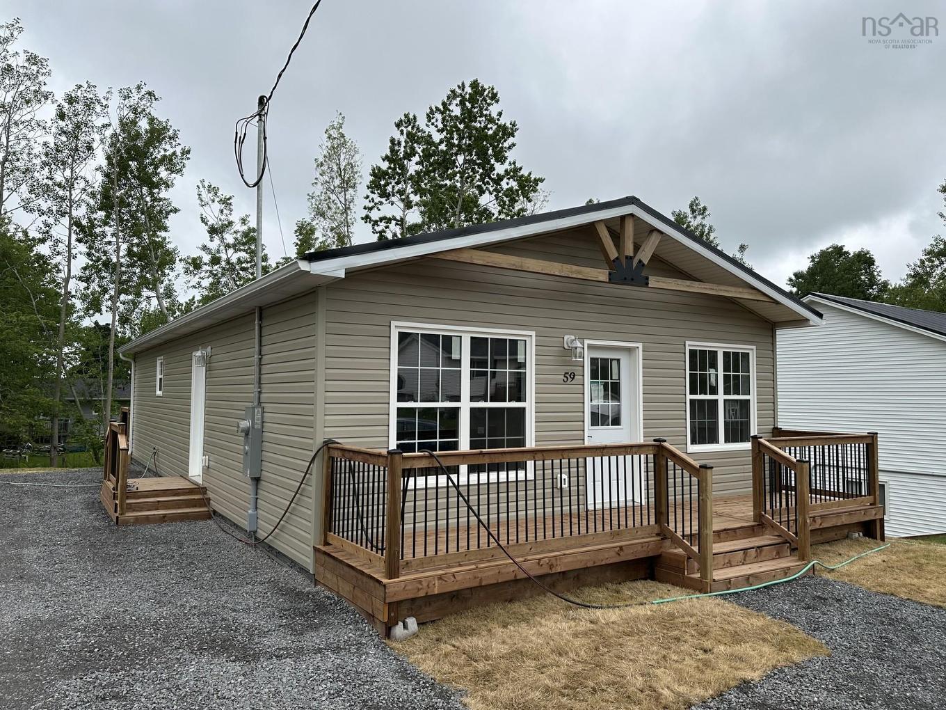 59 Fourteenth Street, Trenton, NS - Outdoor With Deck Patio Veranda With Exterior