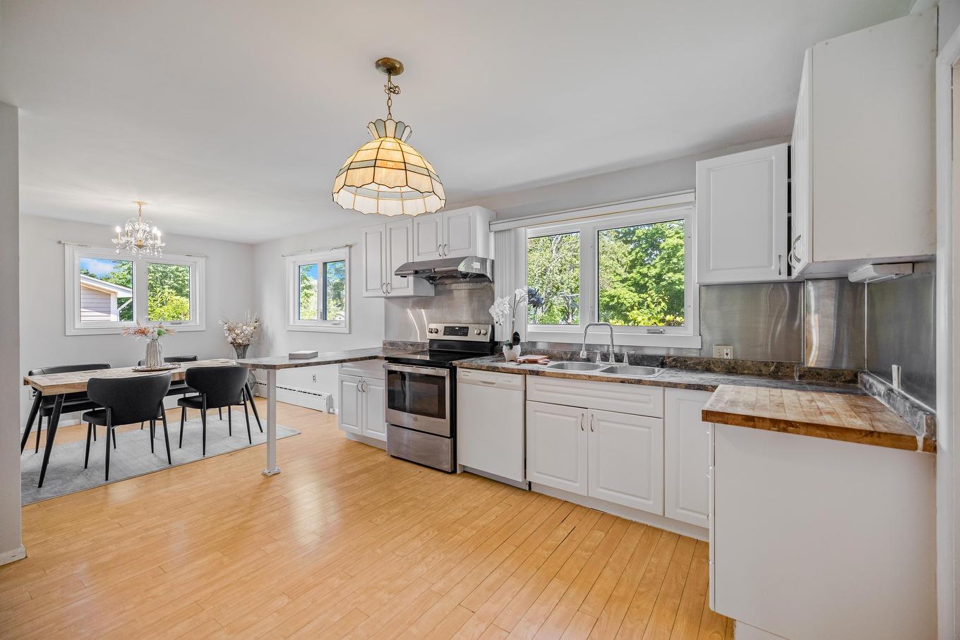 131 Nassau Street, Charlottetown, PE - Indoor Photo Showing Kitchen With Double Sink