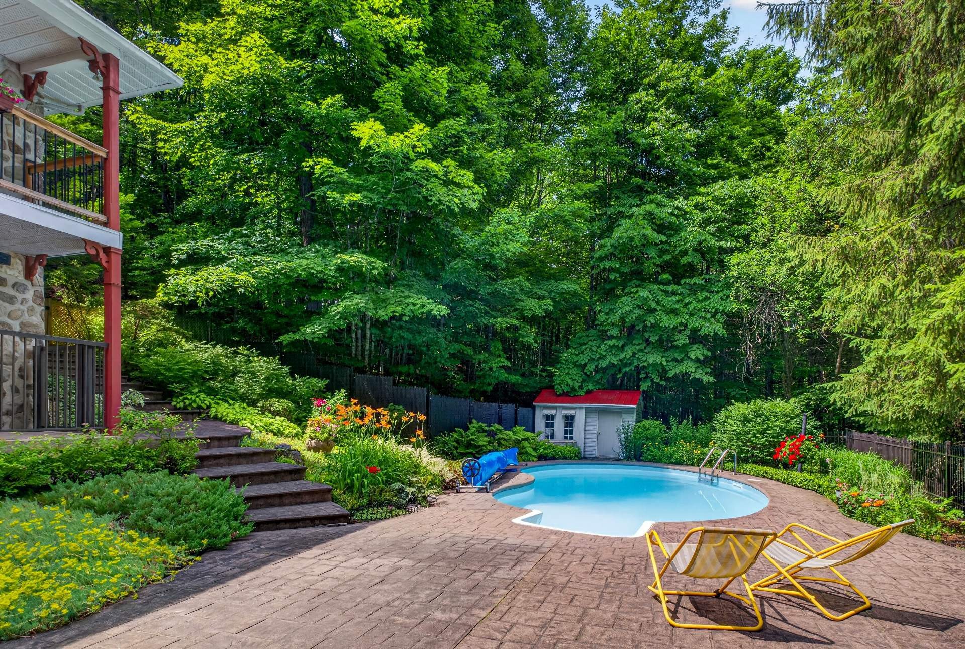 Piscine - 751 Ch. Duplessis, Sherbrooke (Fleurimont), QC - Outdoor With In Ground Pool