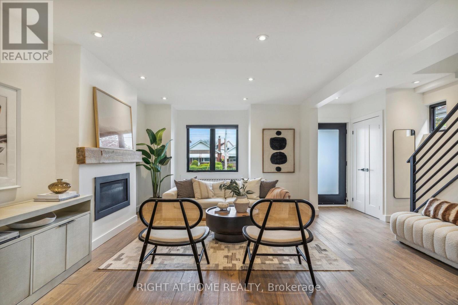 141 O'Connor Drive, Toronto, ON - Indoor With Fireplace
