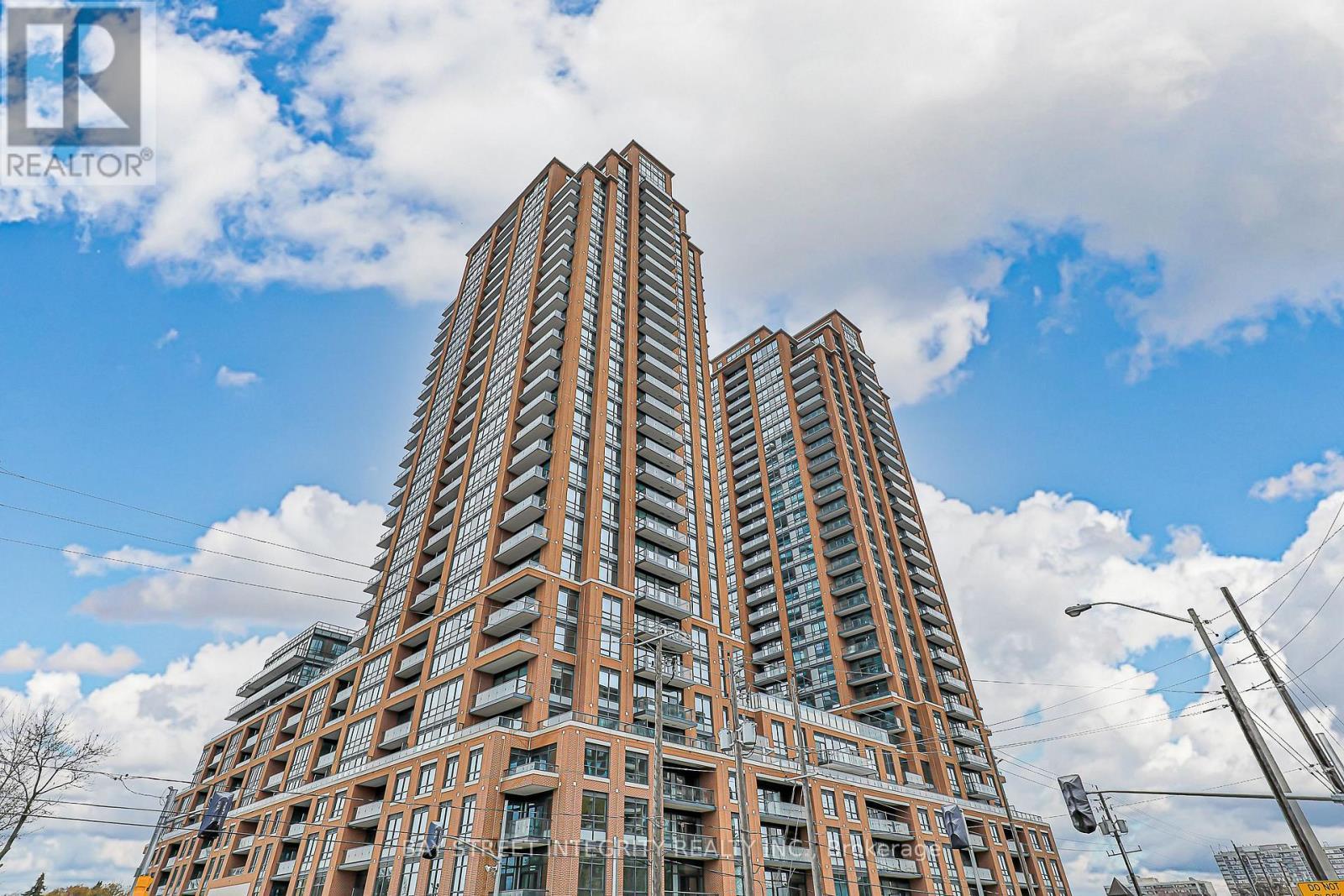 710 - 3260 Sheppard Avenue E, Toronto, ON - Outdoor With Balcony With Facade