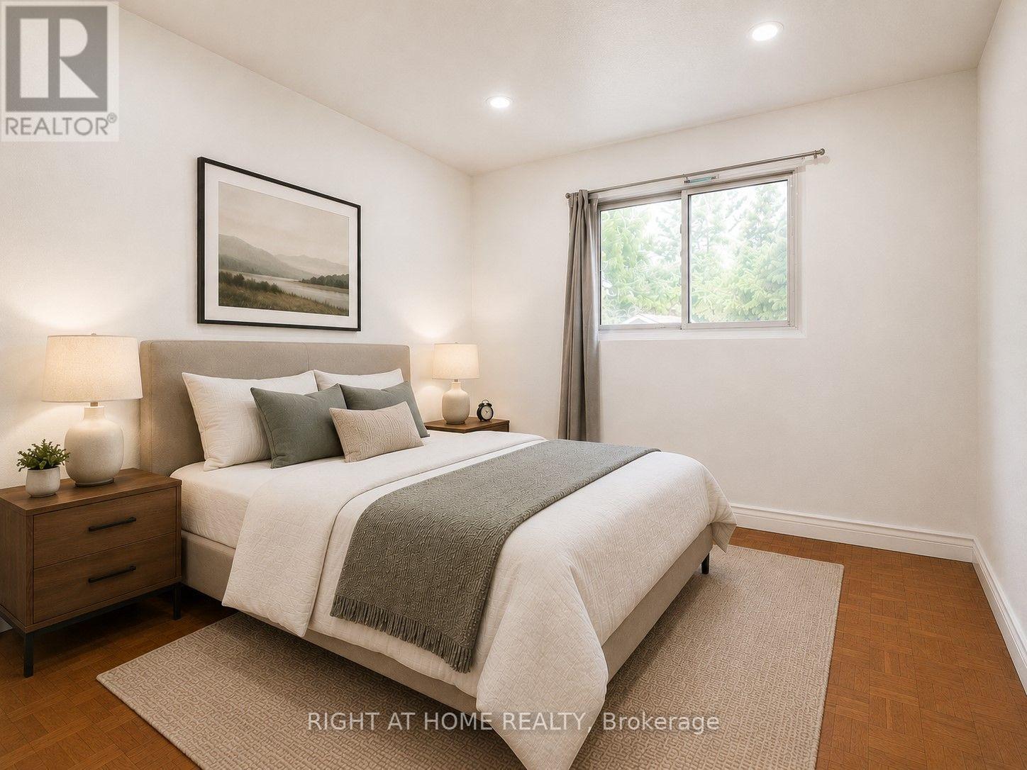 virtually staged - 96 Markwood Drive, Kitchener, ON - Indoor Photo Showing Bedroom