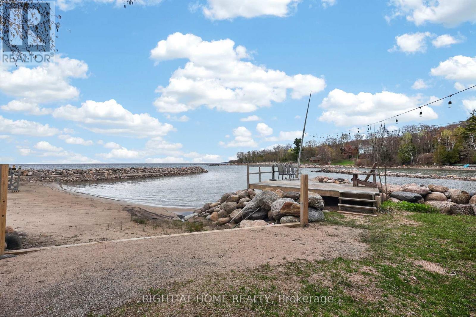 Access to Sandy Beach - 442 Silver Birch Drive, Tiny, ON - Outdoor With View