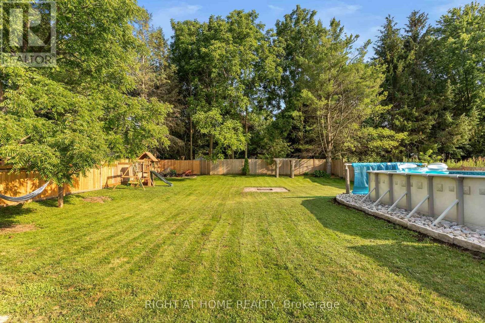 5317 County 9 Road, Clearview, ON - Outdoor With Above Ground Pool With Backyard