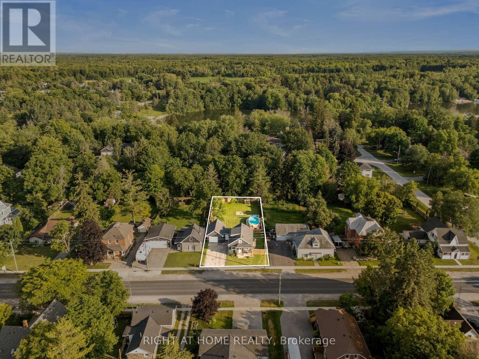 Lot lines are approximate - 5317 County 9 Road, Clearview, ON - Outdoor With View