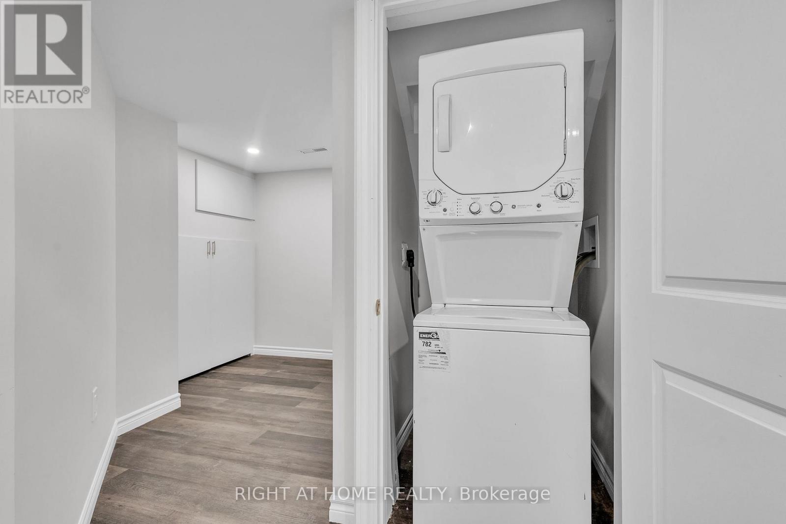 Basement Den and Laundry - 321 Carriage Way, Waterloo, ON - Indoor Photo Showing Laundry Room