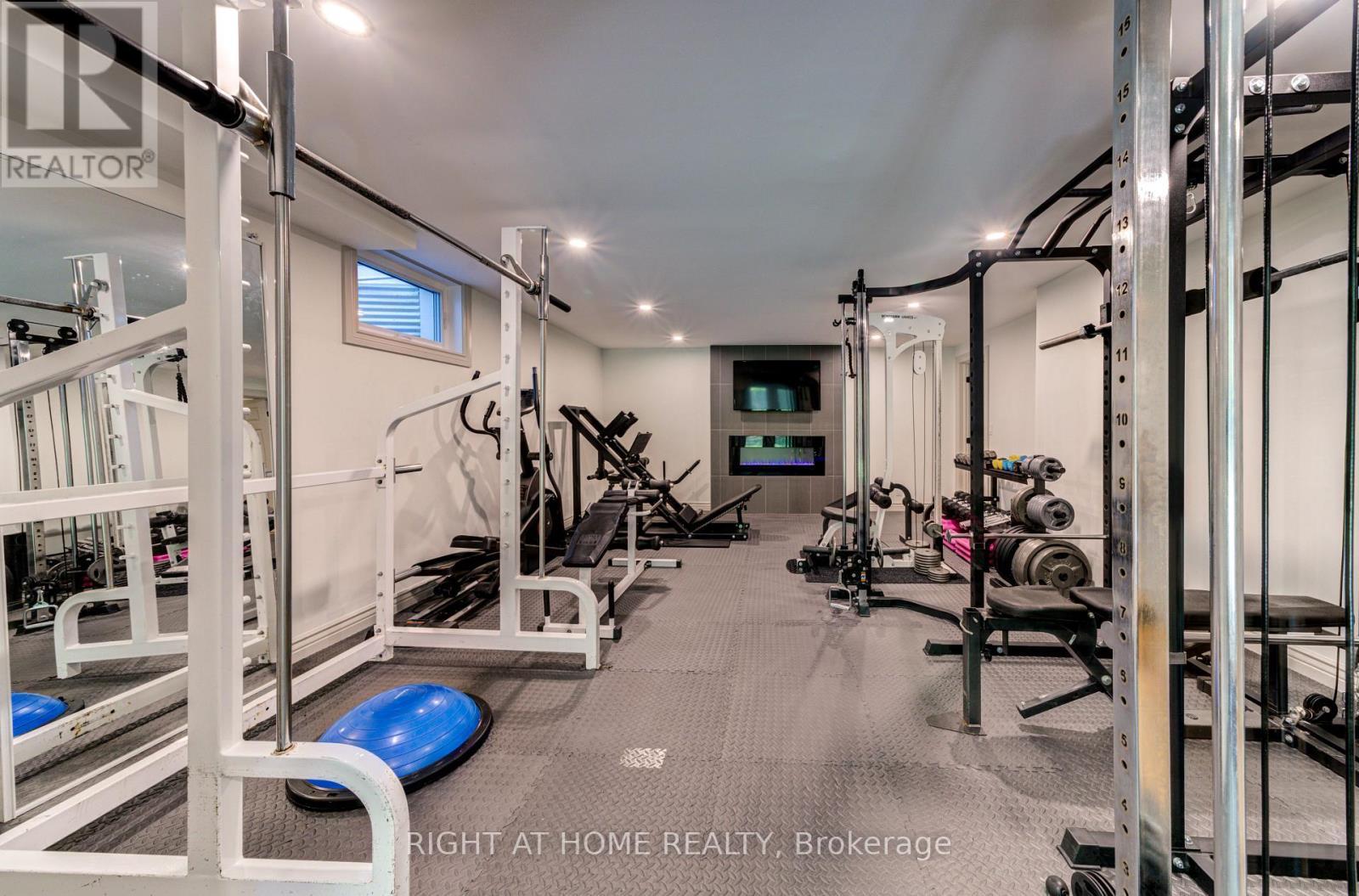 214 Desroches Trail, Tiny, ON - Indoor Photo Showing Gym Room